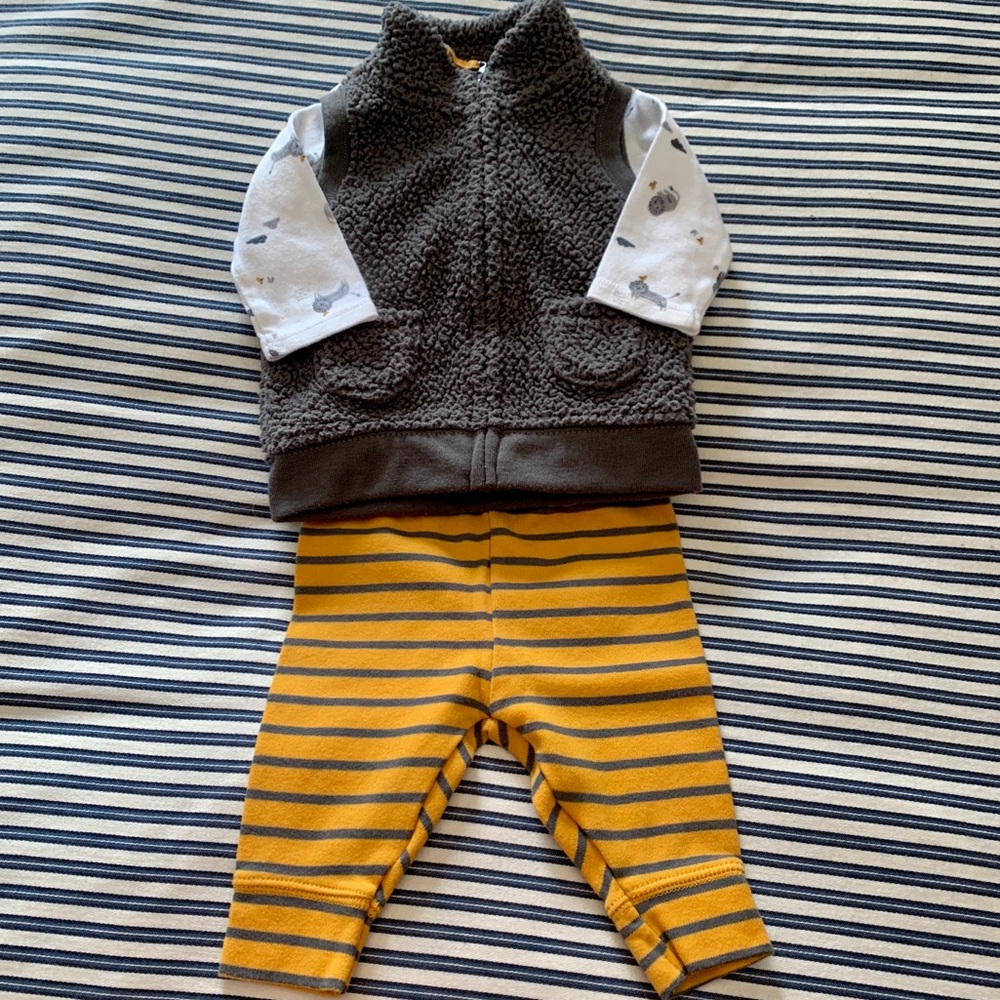 Carter’s Fleece Outfit